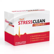 Stressclean Complex 60 Tablets Ashwagandha & Bacopa Monnieri for Stress Support, Calm, Focus - 6425746001915
