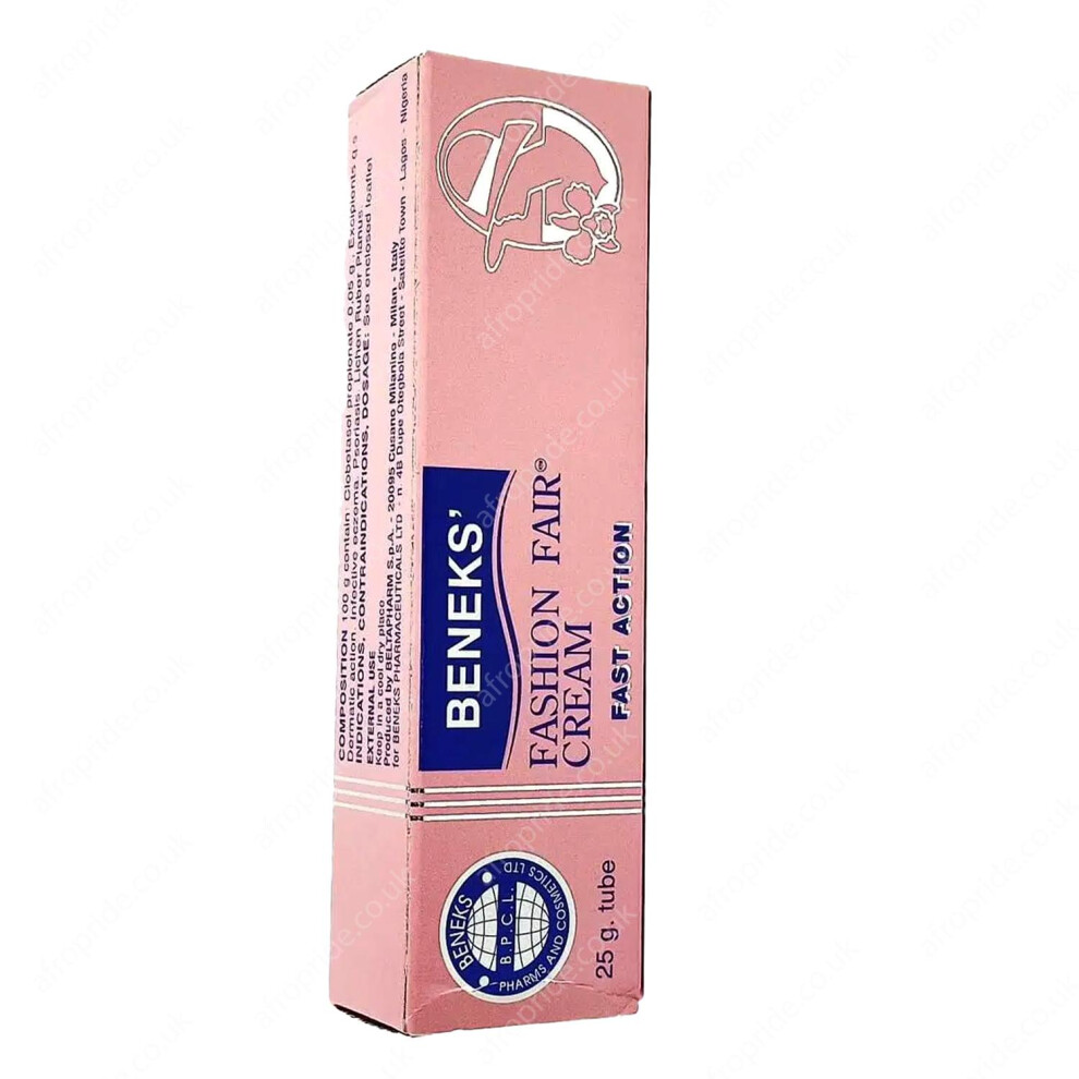 (3) Beneks Fashion Fair Cream Fast Action 30g