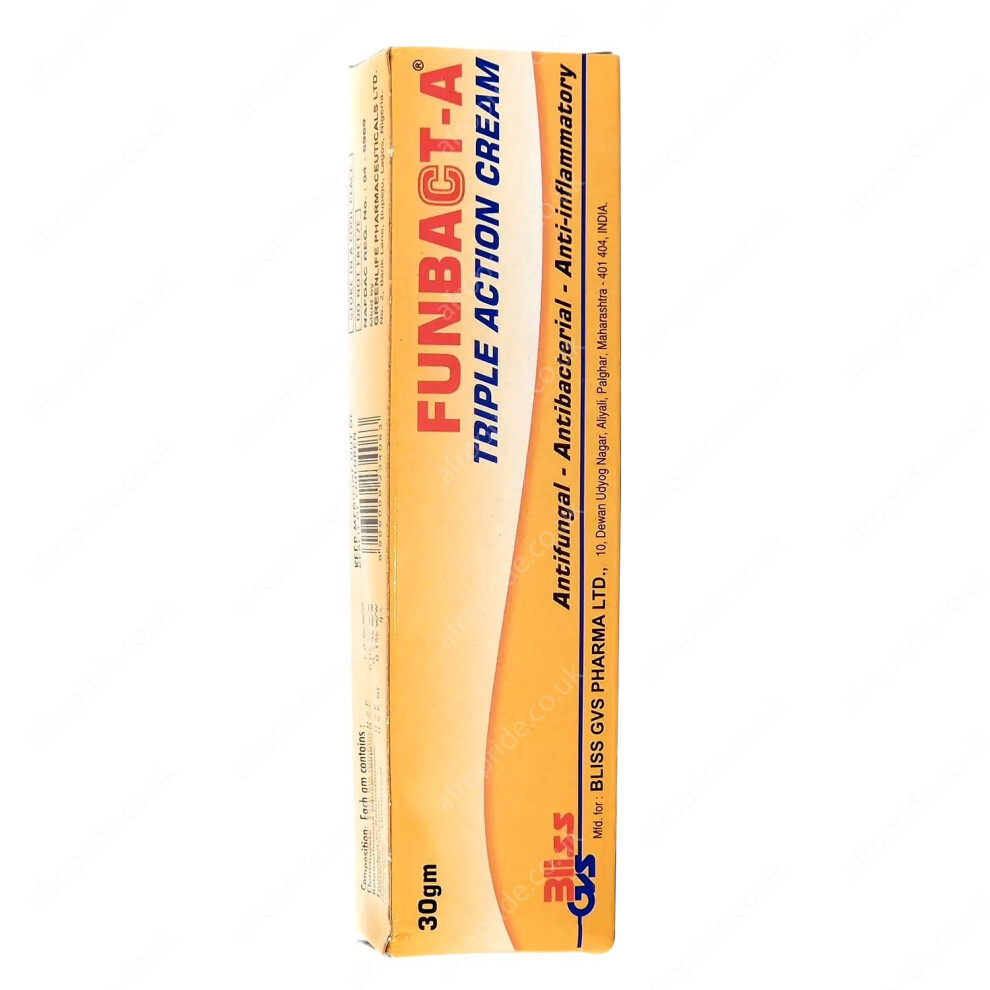 (1) Funbact-A Triple Action Cream 30g