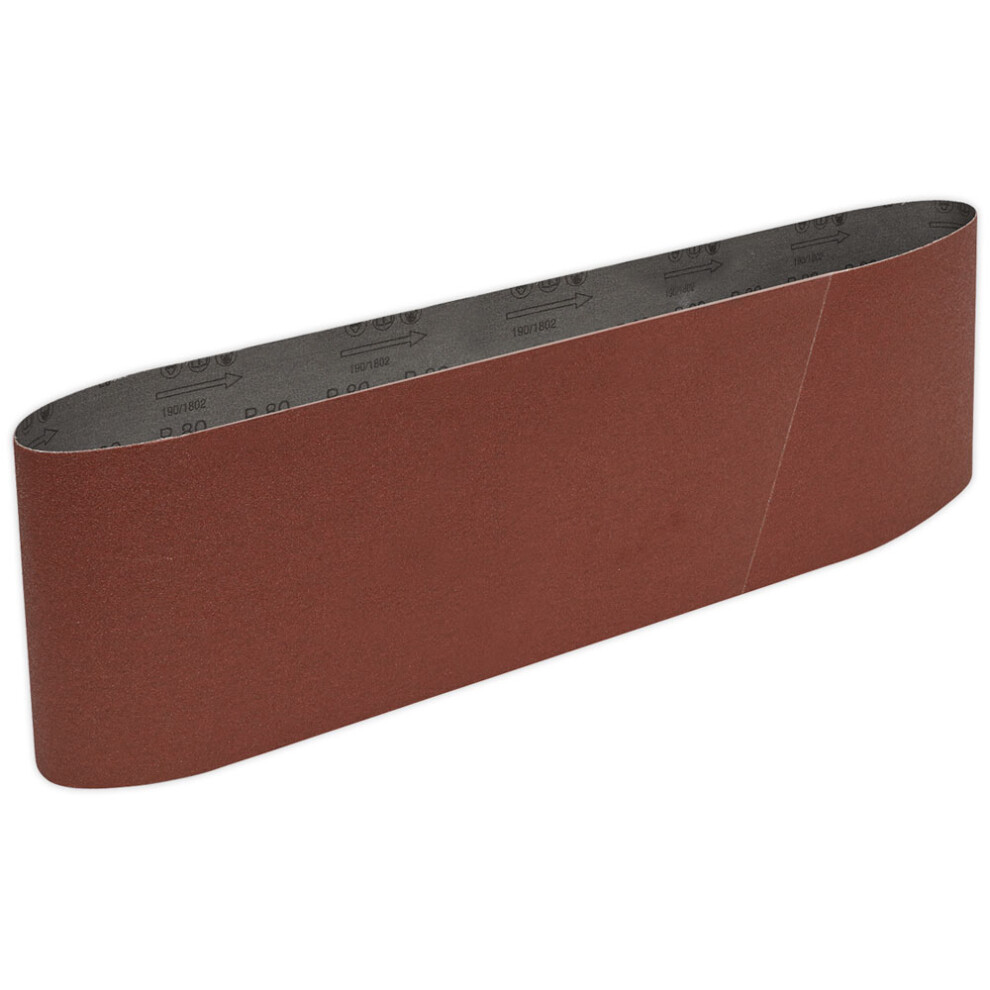 Sealey Sb0017 Sanding Belt 150 X 1220Mm 80Grit 5054511270372