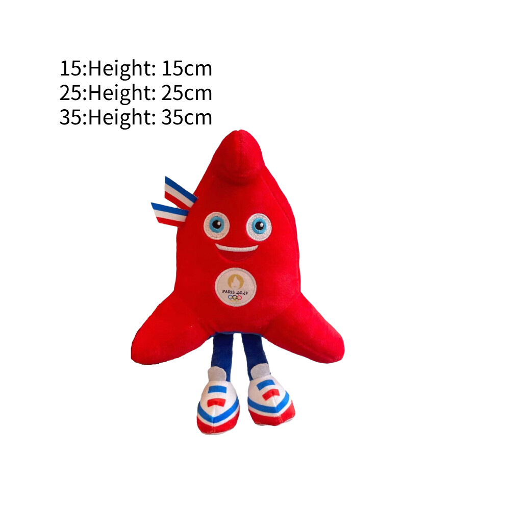 (25cm/9.84in) Sports Paris 2024 Meet Mascot The Phryge Plush Toy Pendant Decoration Children