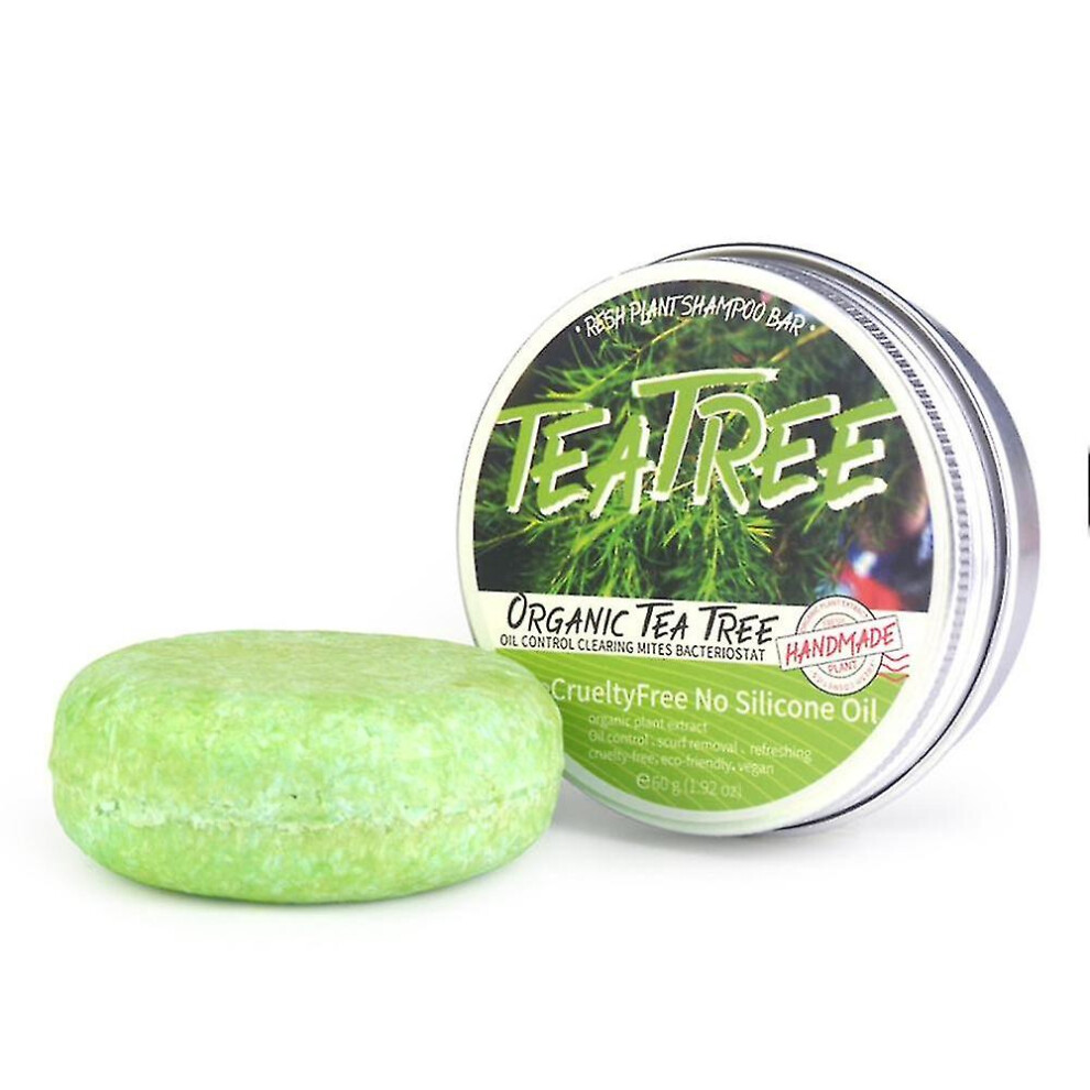 (Tea) 2 Pcs Ginger Hair Regrowth Shampoo Bar, Promotes Hair Growthanti-dandruff And Anti-itching