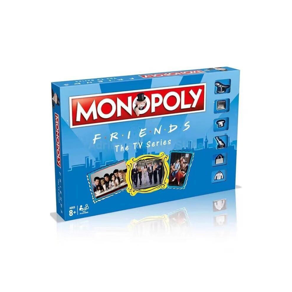 (Friends) Thrones Of Game Friends Monopoly Board Game Cartoon Party Card Gifts