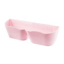 (pink) 1pcs Wall Mounted Shoe Rack Foldable Shoes Hanger Slippers Drain Storage Rack Shelf Shoes Hanging
