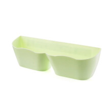 (green) 1pcs Wall Mounted Shoe Rack Foldable Shoes Hanger Slippers Drain Storage Rack Shelf Shoes Hanging