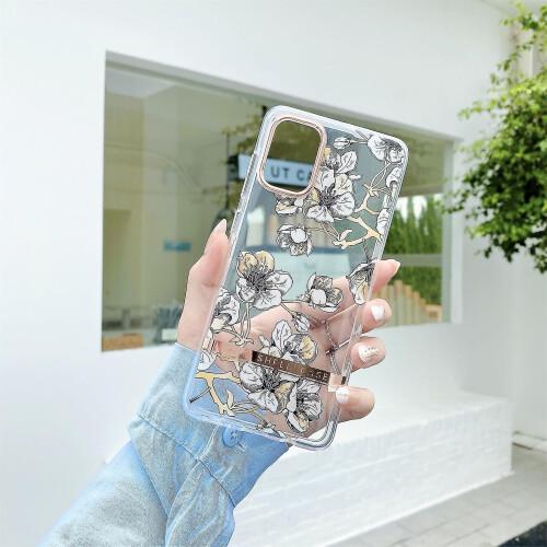 (Ewha) For Samsung Galaxy S20 Fe Flower Tpu pc Shockproof Case