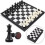 Magnetic Folding Chess Board Game Portable Travel With Storage 3