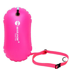 (C) 1pcs PVC Swimming Buoy Safety Buoy Traction Buoy Swimming Inflatable Float Bag Outdoor Swimming Supplies