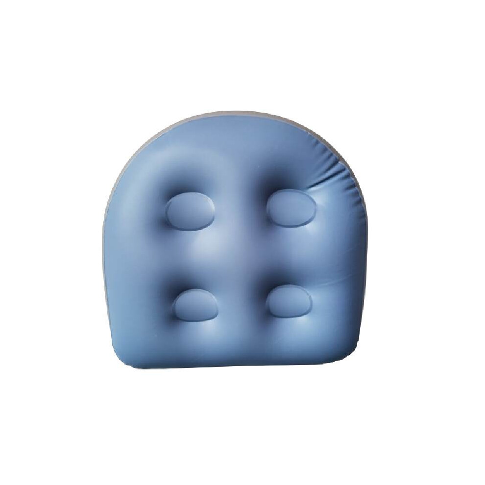 (Blue) Home Spa Booster Inflatable Cushion Hot Tub Accessories Convenient Portable