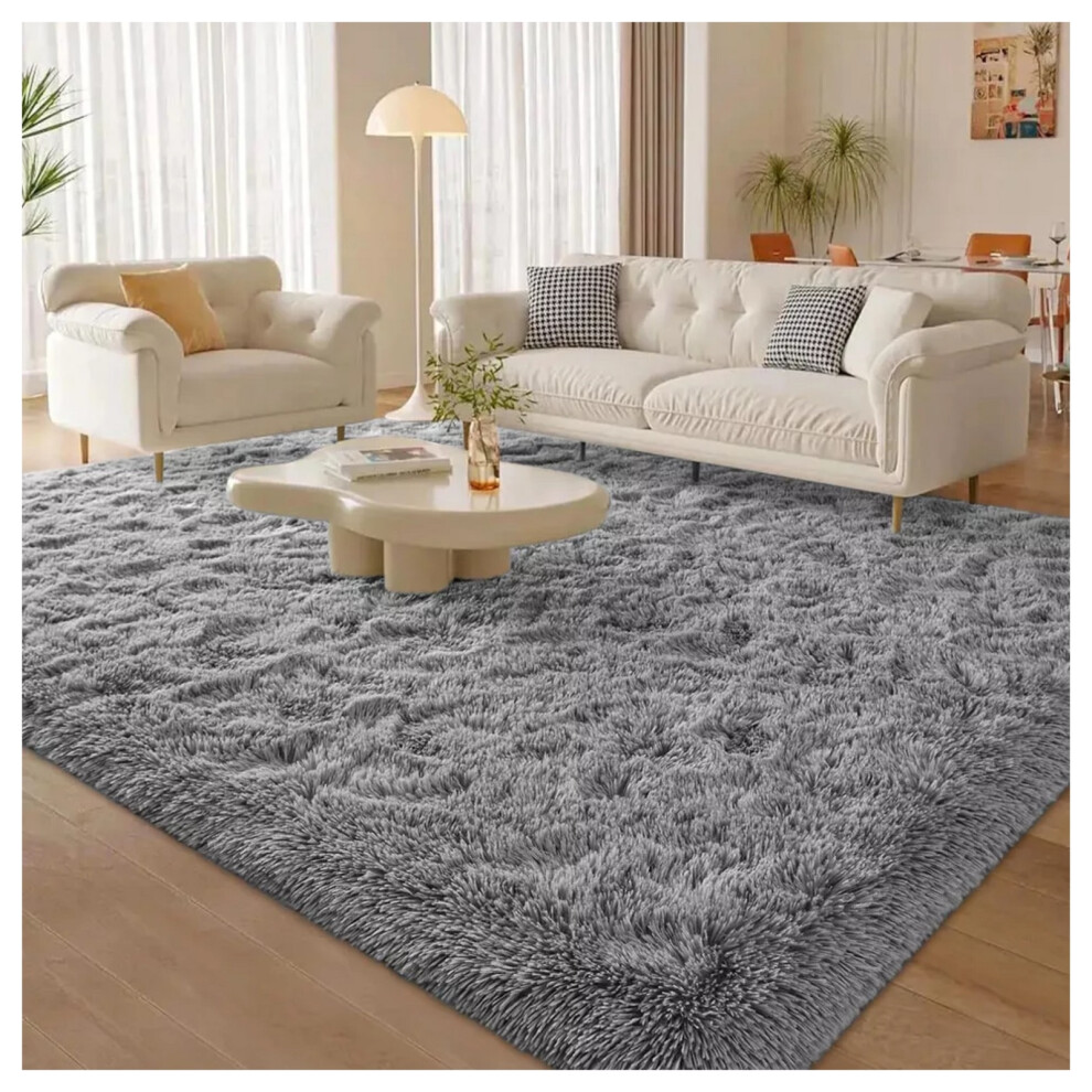 Extra Large Rugs Fluffy Shaggy Rug Anti Slip Soft Floor Area Carpet
