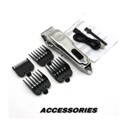 Professional Dog Hair Clipper All Metal Rechargeable Pet Trimmer Cat Shaver Cutting Machine Puppy Grooming Haircut Low Noice 1