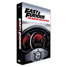 Fast Furious 1-10 Movie Collection（DVD)11-Disc Box Set