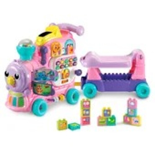 VTech VTech 4-in-1 Alphabet Train Pink 1