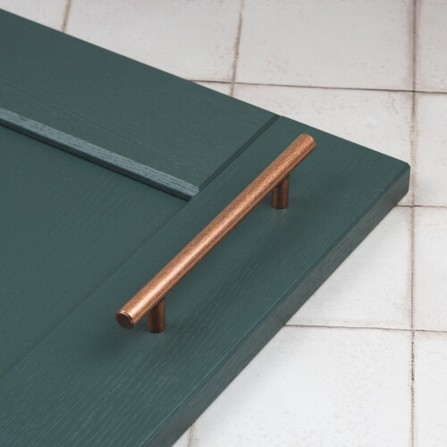 (128mm Handle) Antique Copper Cabinet Handles Door Drawer Pull 2