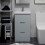 500mm Bathroom Vanity Unit Basin Sink Cabinet with 2 Drawers Grey 1