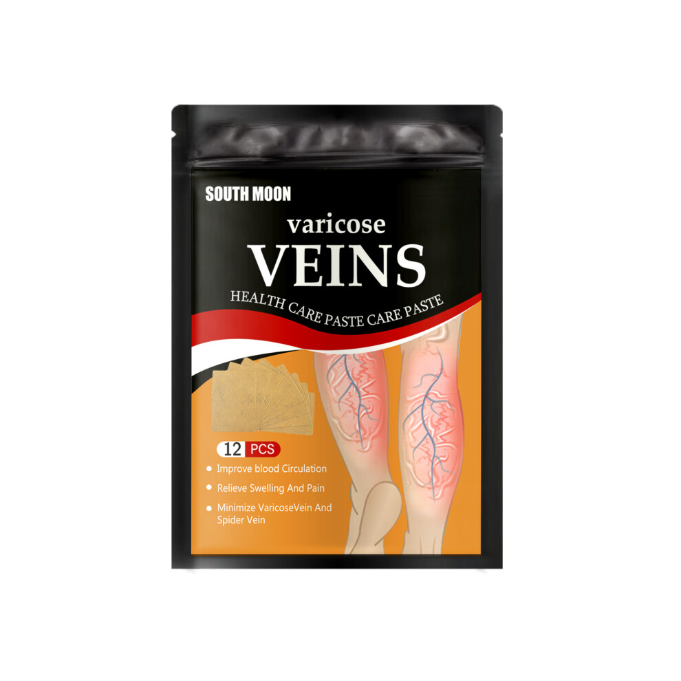 (12pcs) Vein Health Patch Relieves varicose vein blockage and raised raised vein health patch in the feet