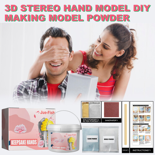 3D hand model DIY cloning powder 1