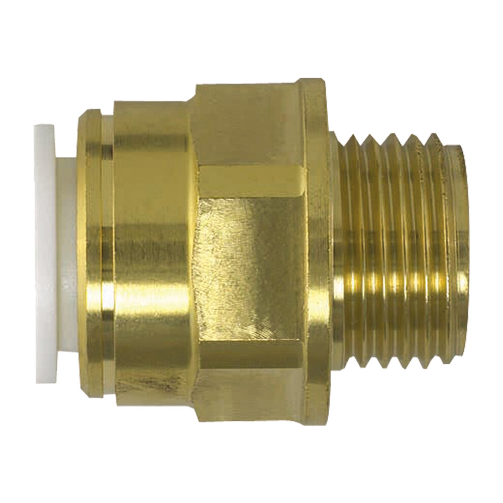 John Guest Speedfit Brass Coupler 28Mm X 1" Male Bsp 665628018143