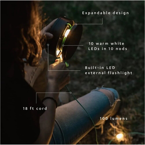 Portable Outdoor Solar String Lights丨Waterproof Camping LED Light 2