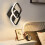 (Black Square) 1pc 3 Color LED Ceiling Light, 22 W Modern Flush Mount Ceiling Light 5