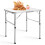 Folding Table Party Table Camping Table Trestle Table Garden Table Portable Dining Table Height Adjustable 1