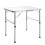 Aluminium Folding Camping Table 75 X 55cm Garden Table Side Table Picnic Table Foldable Height Adjustable 1