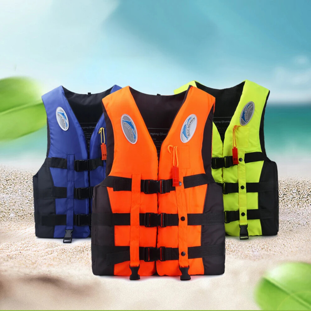 (Blue, XL) Life Jackets for Adults Kids Safety Vests Buoyancy Aid Watersport Sailing Boating