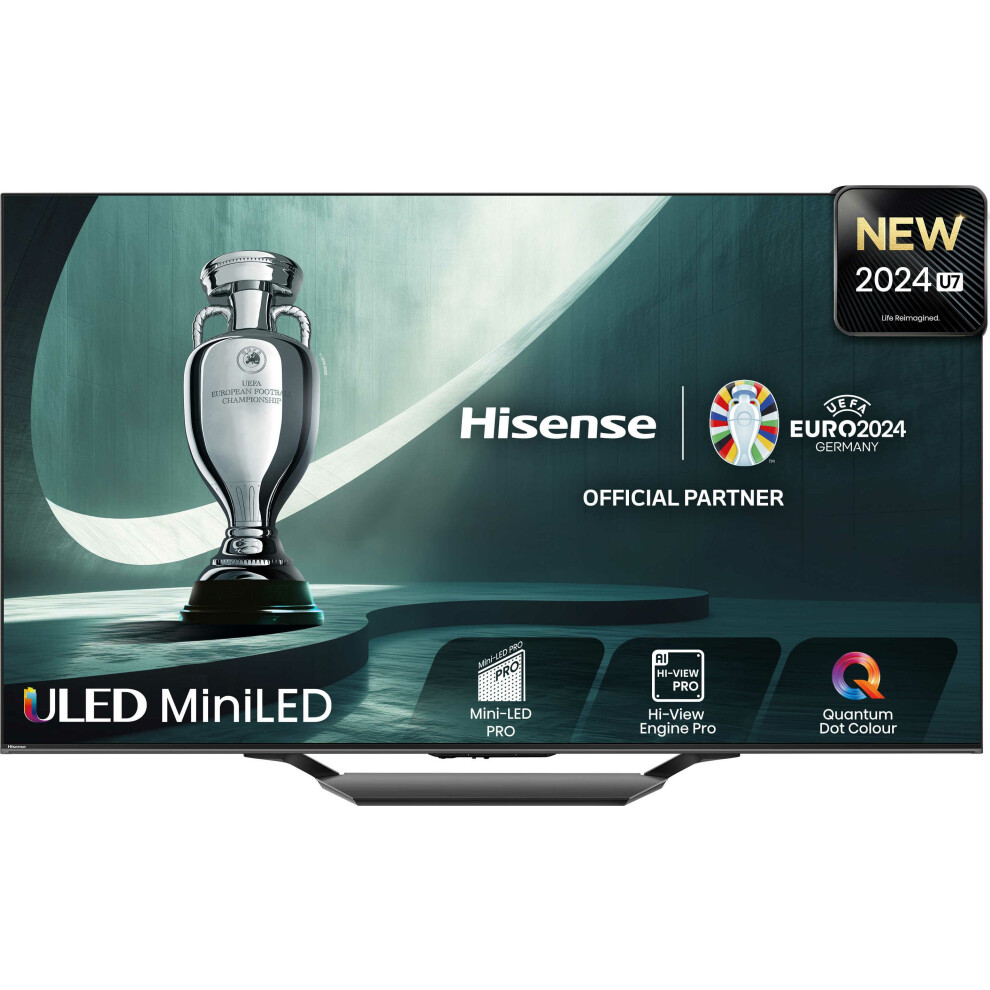 Hisense 65U7nqtuk 65 Inch Miniled 4K Ultra Hd Smart Tv Bluetooth Wifi