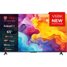 TCL 65V6BK 65 Inch LED 4K Ultra HD Smart TV Bluetooth WiFi