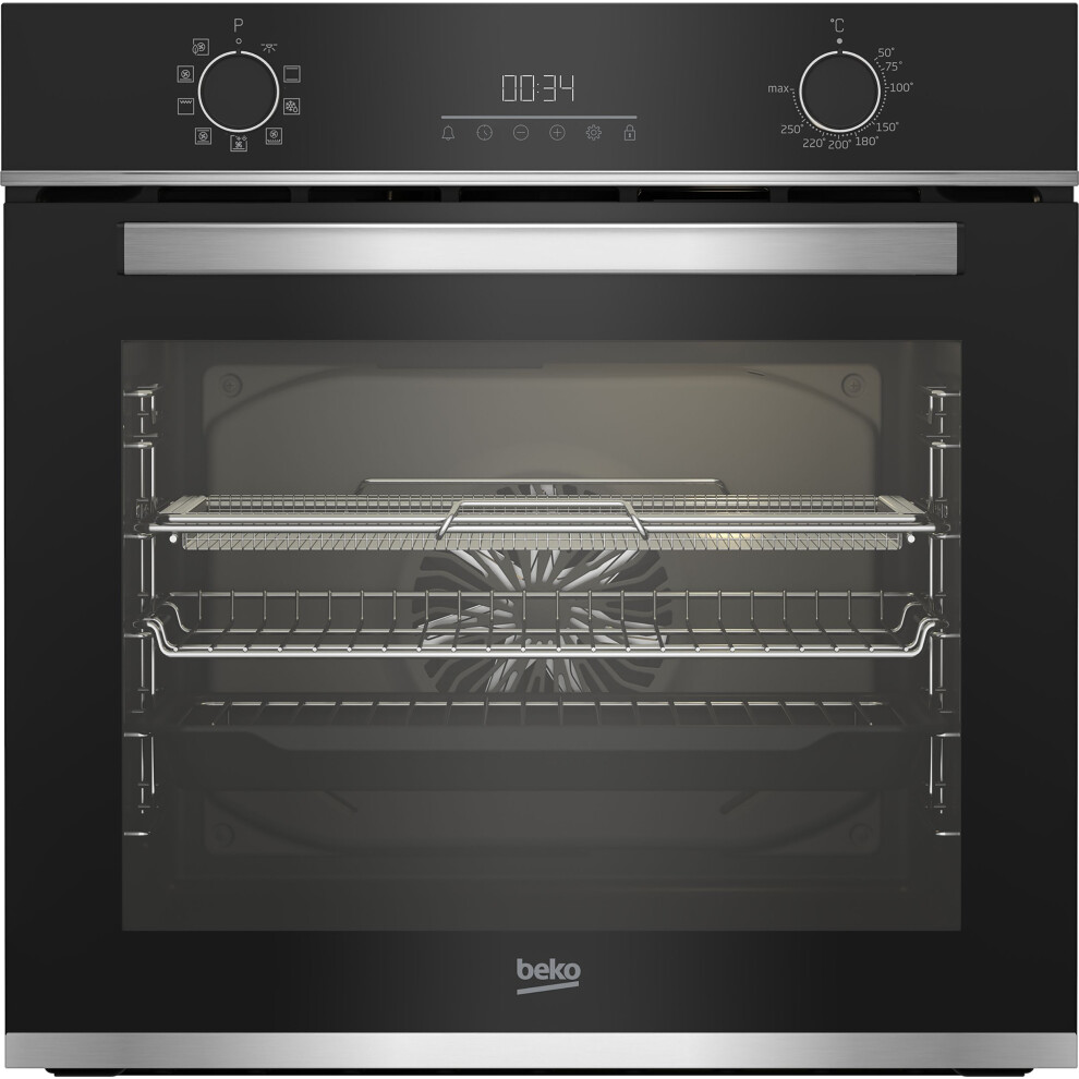 Beko BBIMA13300XC AeroPerfect RecycledNet Built In 59cm Electric Single Oven