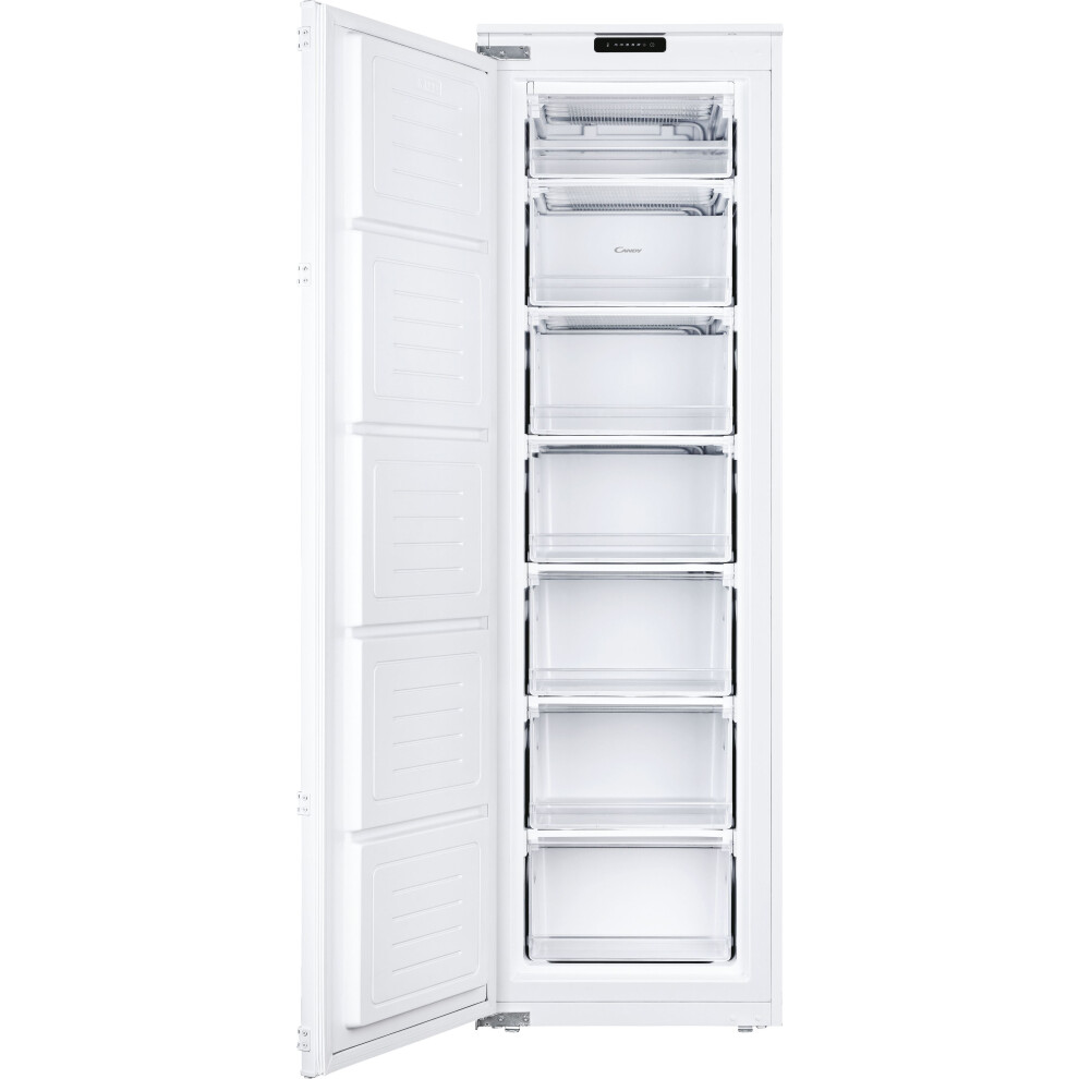 Candy Cus518ewk Built In 204 Litres Upright Freezer E White