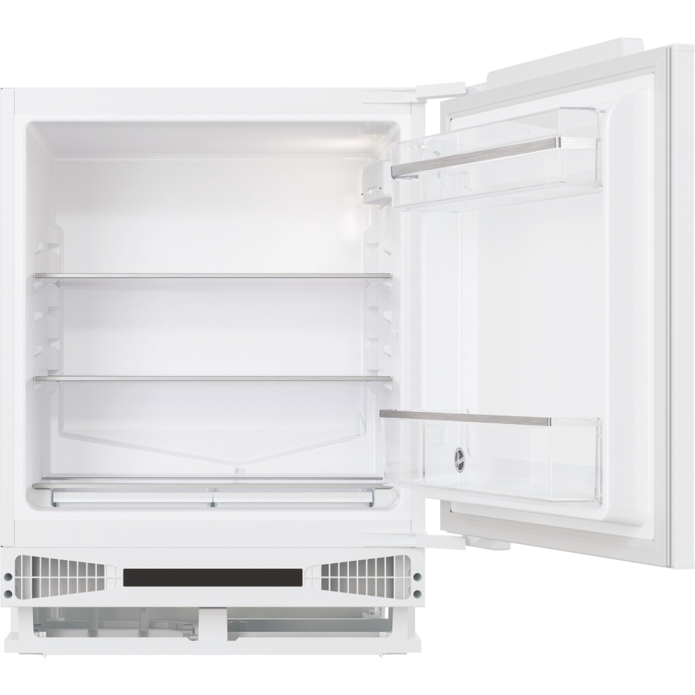 Hoover Homlse68ewkp Built Under Larder Fridge 135 Litres White E Rated