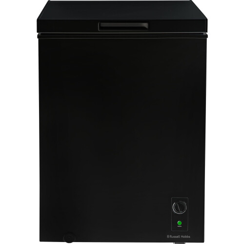 Russell Hobbs MDA RH142CF0E1B Free Standing 143 Litres Chest Freezer Black E