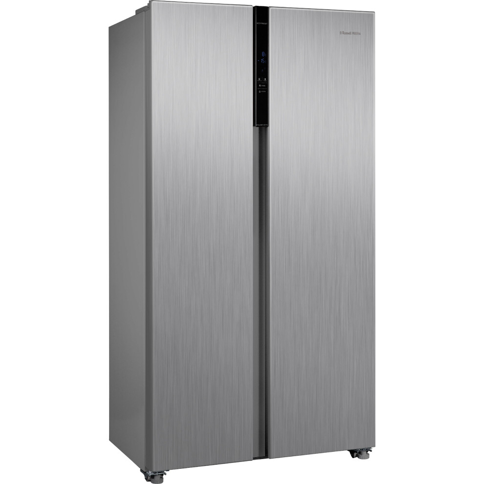 Russell Hobbs RH90AFF201SS 91cm American Fridge Freezer Stainless Steel E Rated