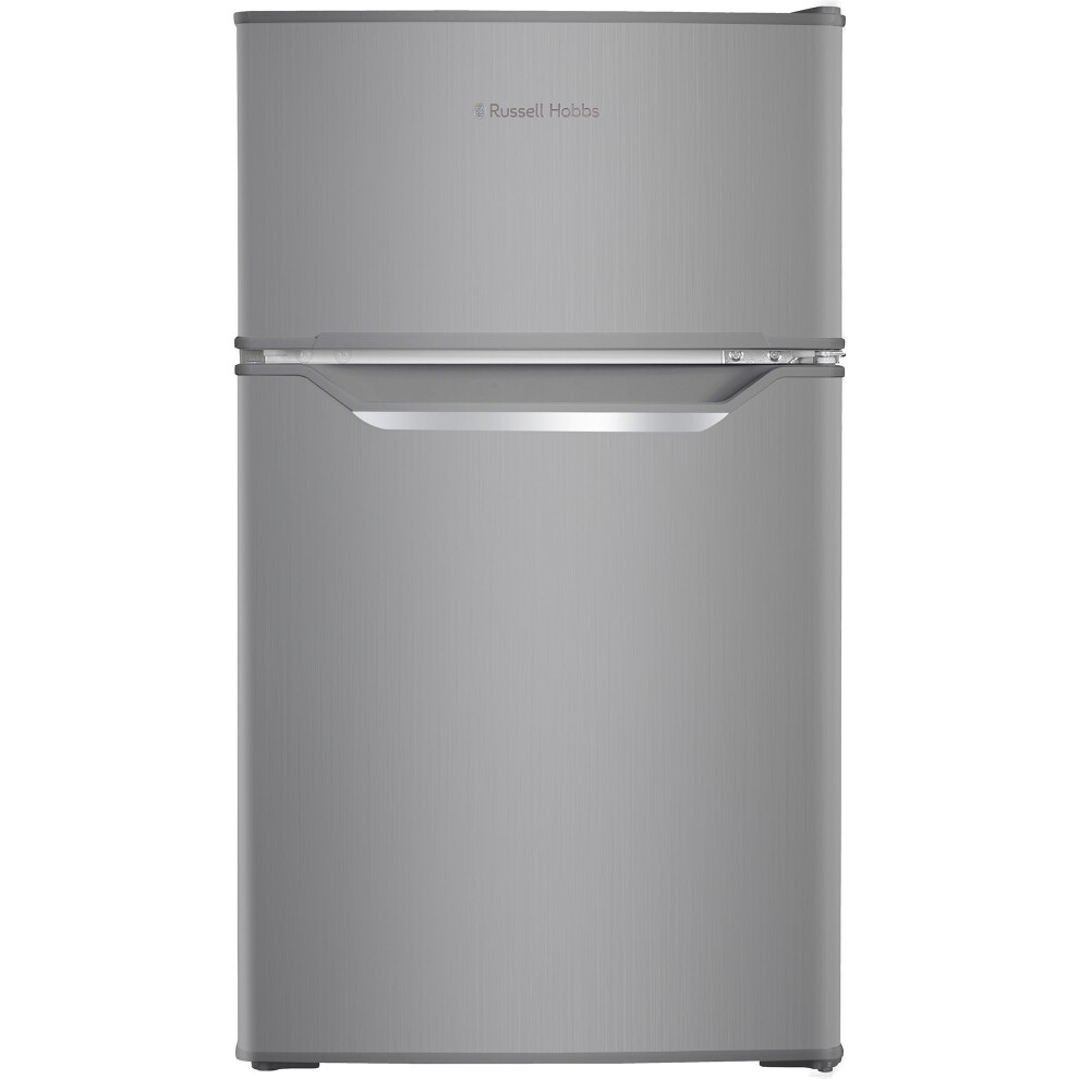 Russell Hobbs Rh85ucff482e1ss 48Cm Under-Counter Fridge Freezer - Stainless Steel, 61L Fridge + 24L Freezer, Reversible Door