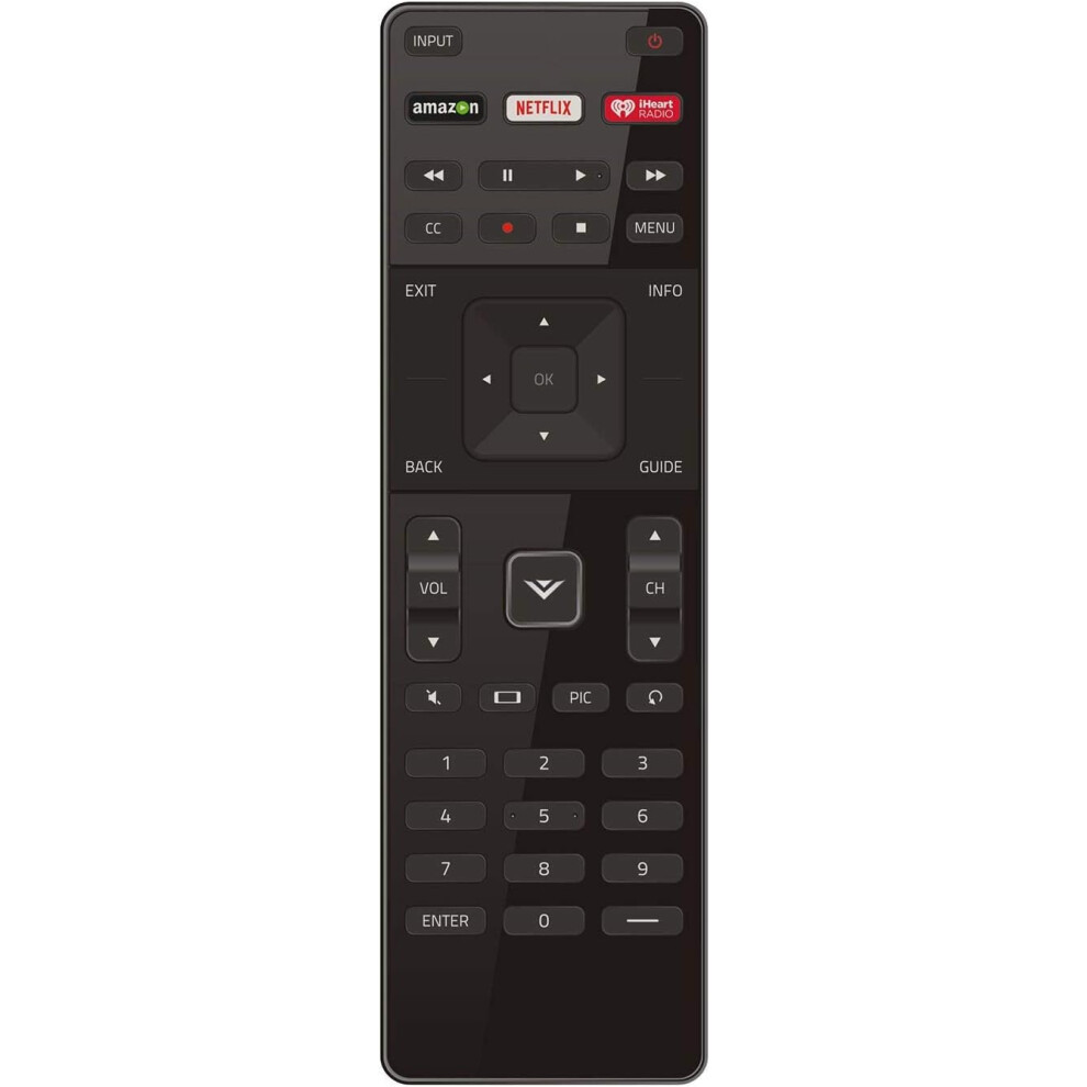 Vizio Xrt122 Led Hdtv Remote Control For E Series E70-C3 E65-C3 E65x-C2 E60-C3 E55-C1 E55-C2 E50-C1 E48-C2 E43-C2 E40-C2 E40x-C2 E32h-C1 E32-C1 E28h-C 6964187731369