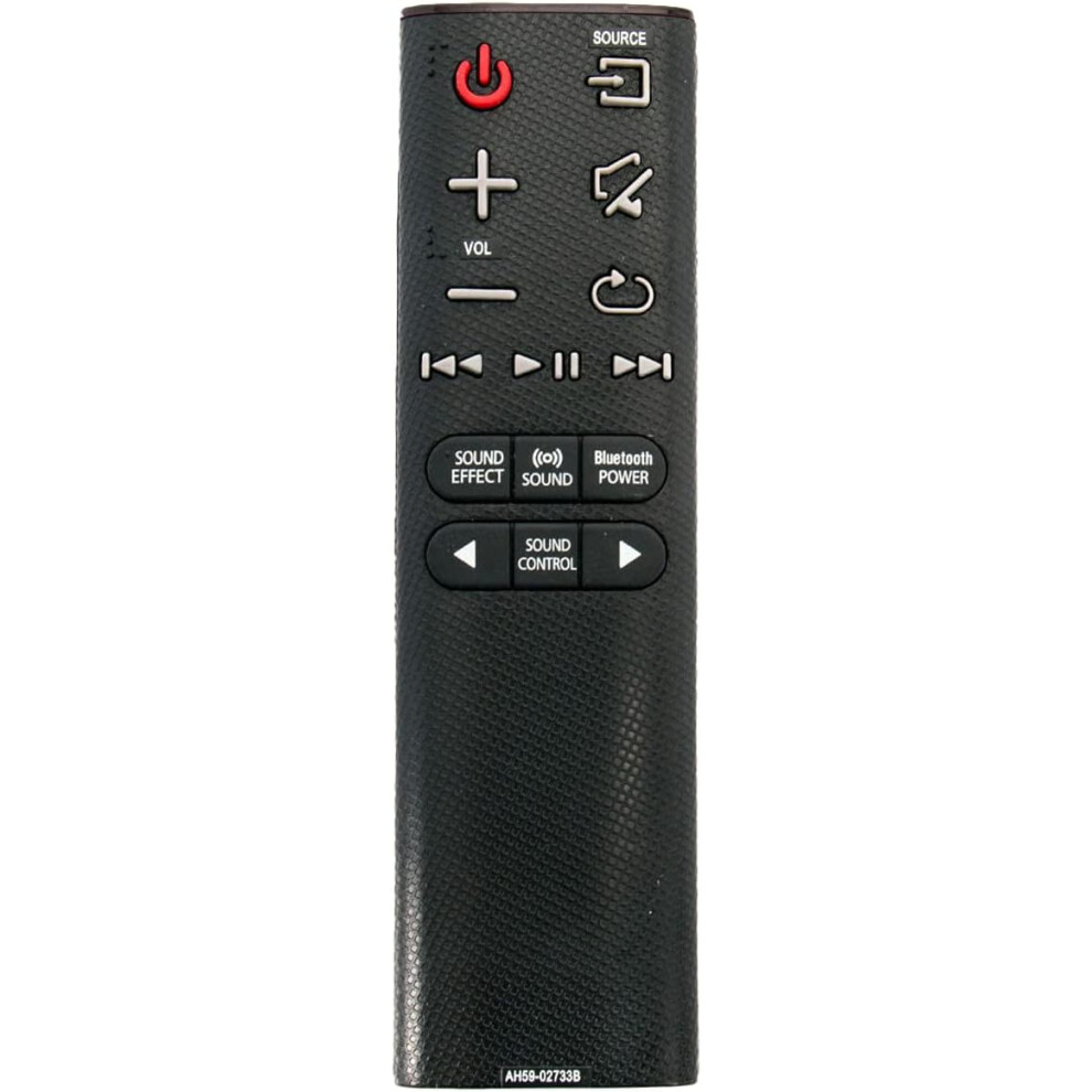 GHUST AH59-02733B Remote Control Replacement for Samsung Soundbar HW-J4000 HW-J4000/ZA HW-K360 HW-K360/ZA HW-K370 HW-K430 HW-K450 HW-K470 HW-K550 HW-K