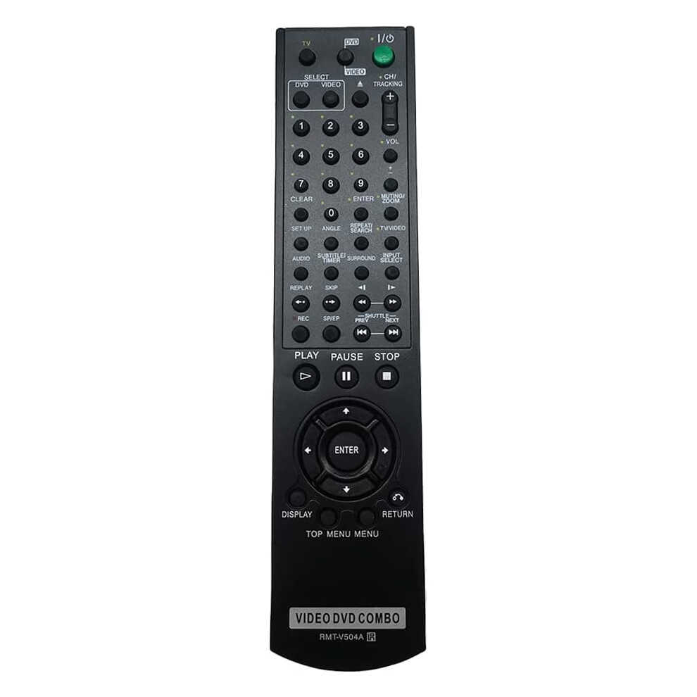 Ghust Rmt-V504a Remote Control Replacement For Sony Dvd Vcr Combo Player Slv-D100 Slv-D281 Slv-D281p Slv-D380 Slv-D380p Ysp-4000Bl Slvd100 Slvd281 Slv 6964187732274