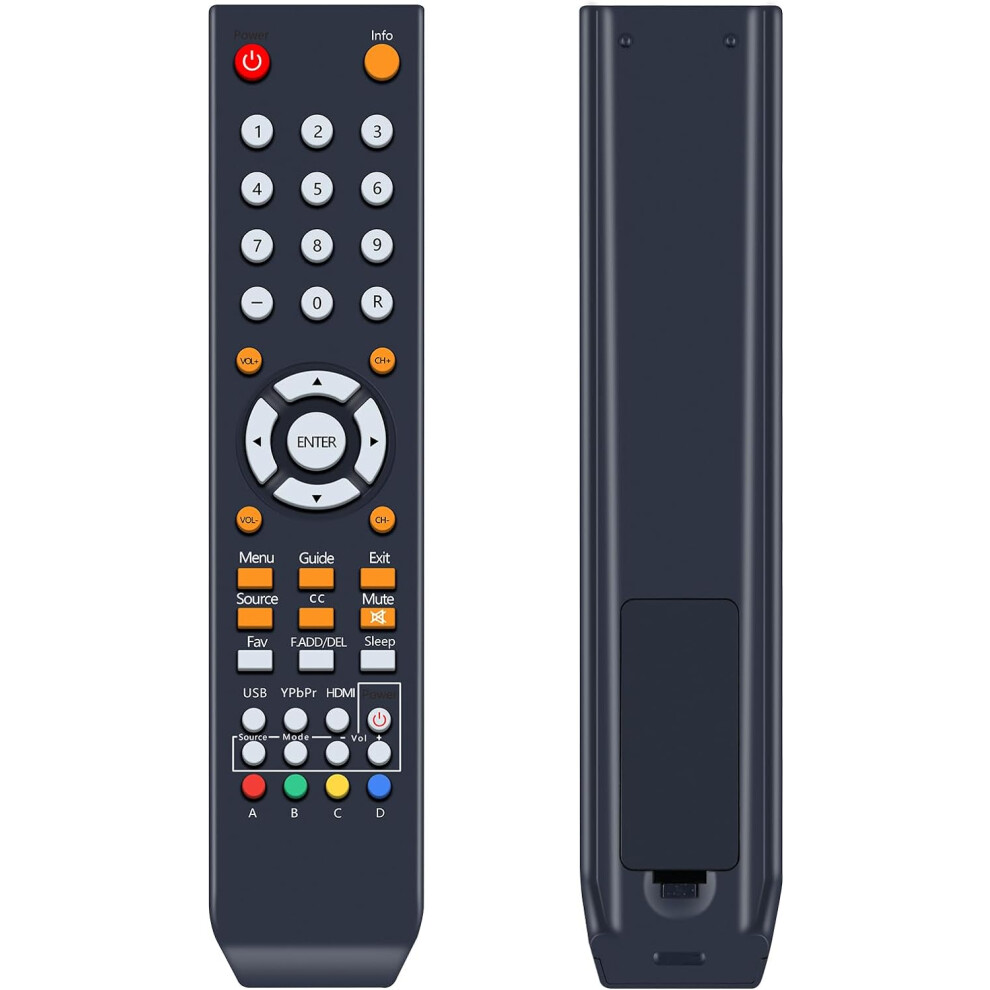 New 8142026670003C Universal Remote Control Replacement For All Sceptre Tv Led Lcd Hdtv - No Programing Or Setup Required 6964187732700