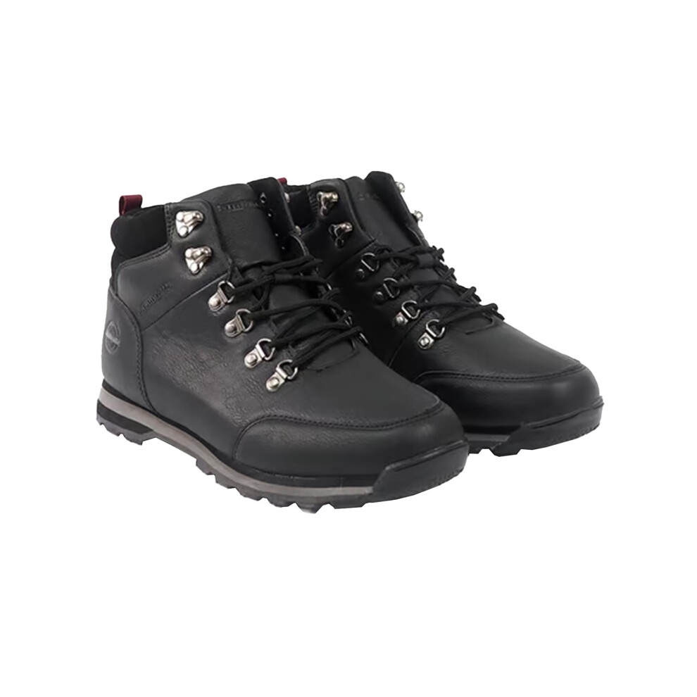 (11, Black) Lambretta Mens Lace Up Ankle Boots