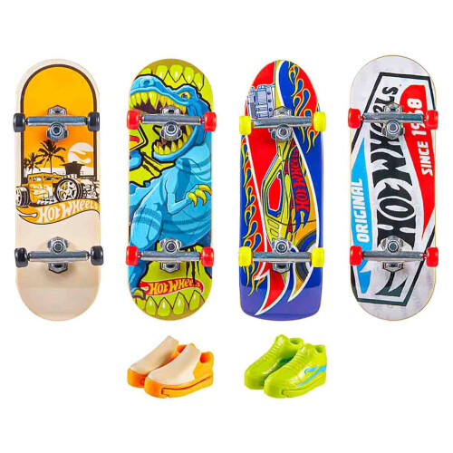 Hot Wheels Hot Wheels Skate 4-Pack - Tricked-Out Pack 1