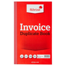 Triplicate Invoice Book 8x5"