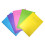 Colour Essentials A4 Bright Laminate Cover Notebook Lined (Assorted Colours) 1