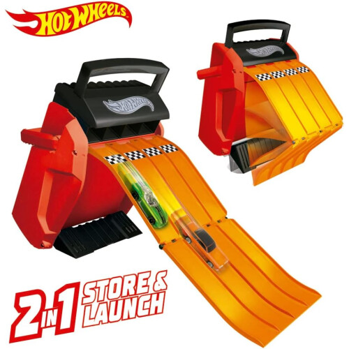 Hot Wheels Hot Wheels 2-in-1 Multilauncher Car Case - HWCC4 1
