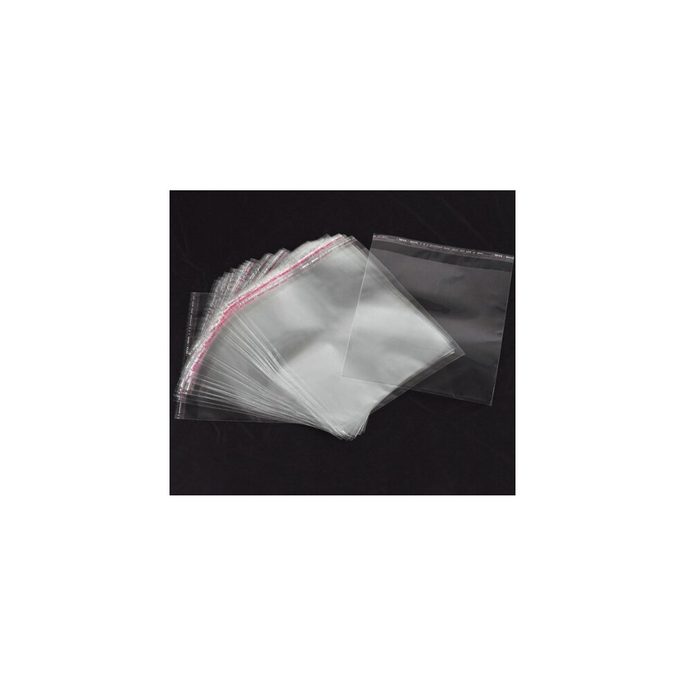 Photos - Other Office Equipment 200pcs Clear Self Adhesive  Peel and Seal Plastic Bags - For Jewellery Crafts Display Packaging an(12cm x 10cm Usable Space)
