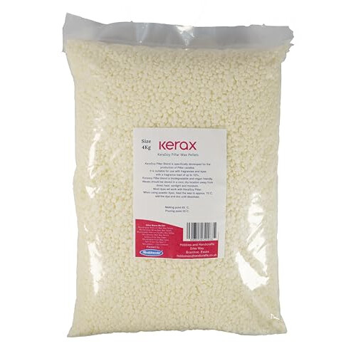 KeraSoy Pillar Wax Pellets, 4kg