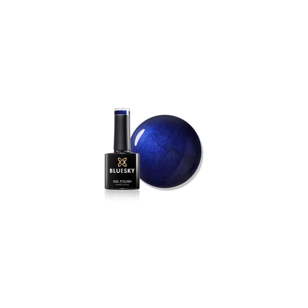 Bluesky Blue Gel Nail Polish 10Ml, Christmas - Xmas2104, Gel Nail Polish For 21 Day Manicure, Professional, Salon & Home Use, Requires Curing Under Led