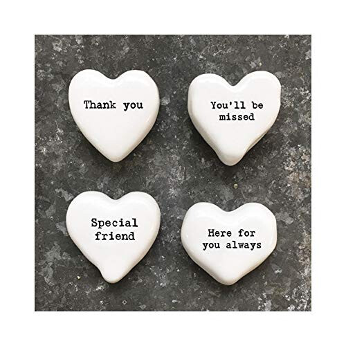 East of India White Heart Token - Here For You Always 2
