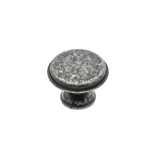 - Cento Knob Antique Silver Diameter 28 mm I Furniture Knobs with Screws I Round Cupboard Knobs Kitchen Knobs Door Knob Drawer Knob Handle I Shell: