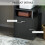 Homcom HOMCOM Wood Computer Desk Laptop Workstation Drawer Shelf for Home Office 4